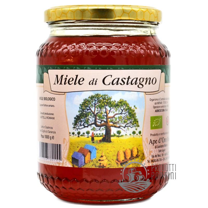Miele_castagno_biologico_1kg | Prodotti Pontini
