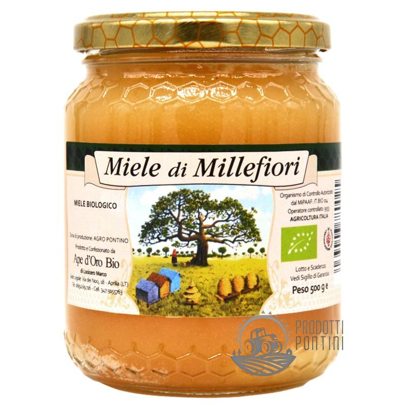 Miele_millefiori_biologico_500g | Prodotti Pontini