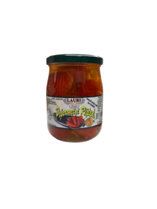 Peperoncini ripieni di melanzane e tonno