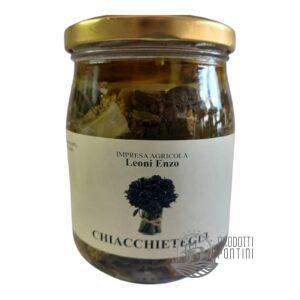 Chiacchietegli (Broccolo Privernese) sott'olio